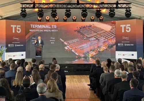 Terminal T5 w Gdańsku otwarty. Pierwszy prąd z Baltica 2 ma popłynąć w 2027 roku