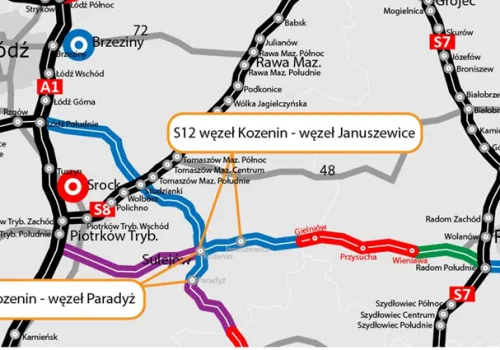 Zepną w całość S12 i S74. Ruszył przetarg