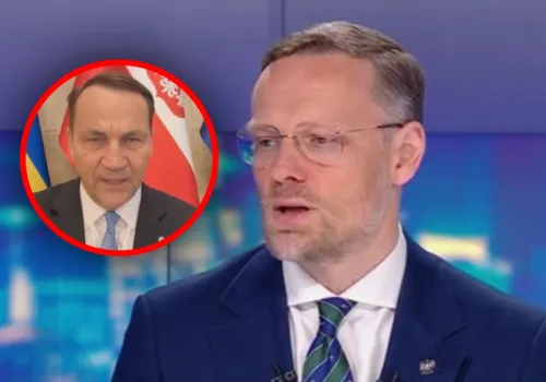 Sikorski usłyszał, co opowiada Bogucki. Nie odpuścił, wystarczyło JEDNO zdanie! „Głupie gadki”
