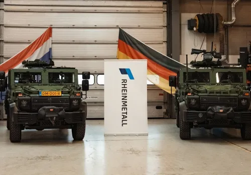 Rheinmetall AG dostarczył pierwsze pojazdy Caracal dla Niemiec i Królestwa Niderlandów