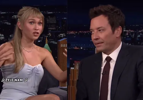 Jimmy Fallon śpiewa „Sto lat” po polsku! Polka z „SNL” urządziła mu lekcję na wizji. „Tu robi się trudno”