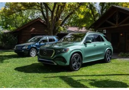 Spotkanie pokoleń. Nowy Mercedes GLE i ML sprzed lat