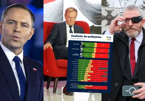 Sondaż: spada zaufanie do prezydenta i premiera, najgorzej wypada Grzegorz Braun