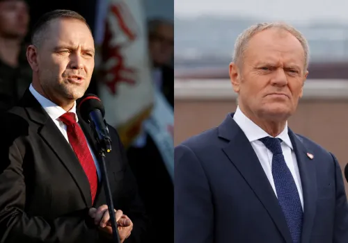 Polityczna wojna o TK. Nawrocki zawraca samolot, Kaczyński mówi o „zamachu”, a Tusk o praworządności