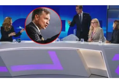 Politycy KO wyszli ze studia. Padły słowa o Ziobrze