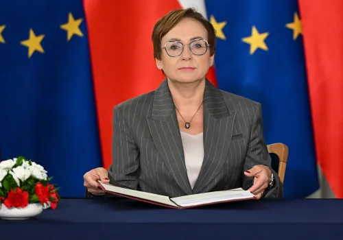 Sędzia Korwin-Piotrowska zabrała głos w sprawie ewentualnego spotkania z prezydentem