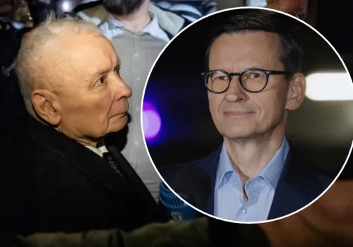 Kaczyński zobaczył Morawieckiego i od razu zareagował. "Siadaj tutaj"