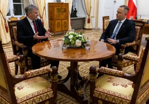 Prezydent spotkał się z prezesem SN i Bogdanem Święczkowskim