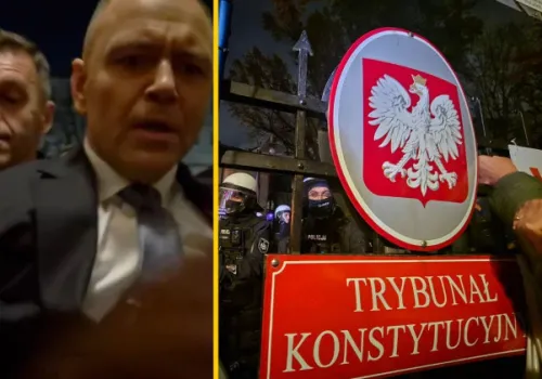 Kryzys w Trybunale Konstytucyjnym. Zawieszenie prezesa, protesty i szarpanina z prezydentem