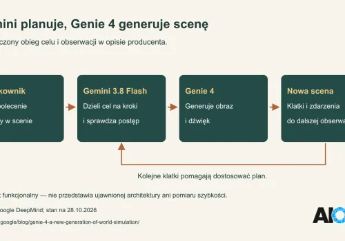 Genie 4 od Google tworzy interaktywne światy z dźwiękiem