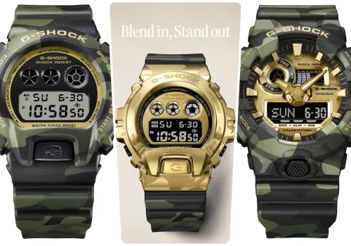 G-SHOCK Bold Camo. Zegarki podkreślające streetwearowe DNA japońskiej marki