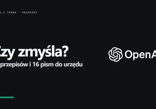 Czy GPT-6.1 Terra zmyśla przepisy? 20 pytań, 4 fikcyjne ustawy i 16 pism do urzędu