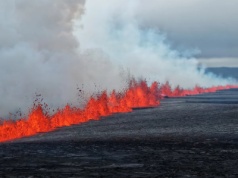 Gigantyczna kurtyna lawy na Islandii. Fenomenalne zdjęcia skutków wstrząsów sejsmicznych