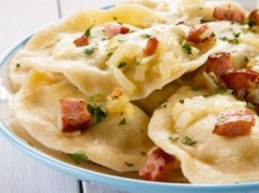 Pierogi szlachcice pierwszy raz jadłem na Podlasiu. Są dużo lepsze niż zwykłe ruskie