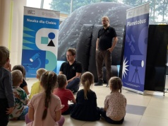 Mobilne planetarium Kopernika zagościło w Solcu Kujawskim