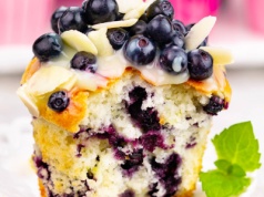 Muffiny z jagodami