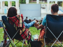 Zabawa integracyjna i kino pod chmurką