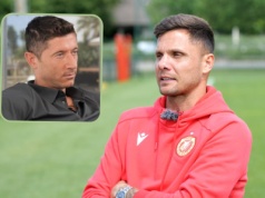 Gikiewicz nie pomógł Lewandowskiemu i rozpętało się piekło. 