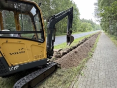 Montaż nowego oświetlenia ulicznego Wilkoszyn–Jeziorki