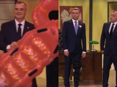 Kabareciarze kpią z Tuska i Dudy. Nie mieli litości dla Nawrockiego