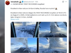 Alarm w Rosji. Silne trzęsienie ziemi i potężna erupcja wulkanu. Przebudził się po 600 latach