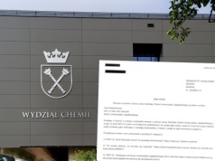 Wydział Chemii Uniwersytetu Jagiellońskiego ponownie prosi władze, żeby jakoś zmienić im skrót, bo WCh UJ brzmi rubasznie