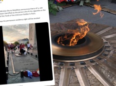 Zapalił papierosa od znicza przy Grobie Nieznanego Żołnierza. Został aresztowany. 