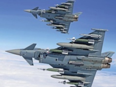 Niemieckie myśliwce Eurofighter pierwszy raz wylądowały w Polsce