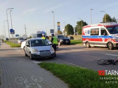 Tarnów. Samochód potrącił 12-letnią rowerzystkę