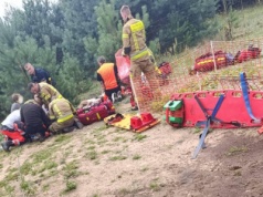 Mazowieckie: wybuch podczas rozpalania ogniska. Dwie osoby w szpitalu