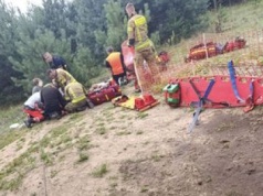 Eksplozja pod Płońskiem. Do tragedii doszło podczas rozpalania ogniska