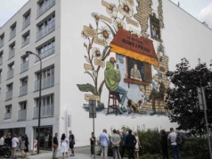 Powstała mural, który opowiada historię warszawskiej Pragi