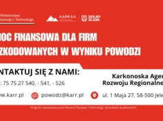 Trwa nabór wniosków o pomoc dla przedsiębiorców poszkodowanych w powodzi!