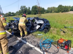 Z województwa: śmiertelny wypadek na DK 72