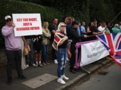 Protesty antyimigranckie w Wielkiej Brytanii. Doszło do starć