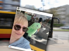 Prawie 800 zł kary za pluszowego jamnika w autobusie. Pani Anna jeździ z nim od 6 lat