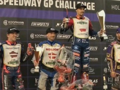 Żużel: Dominik Kubera i Kacper Woryna na dwóch pierwszych stopniach podium turnieju Challenge