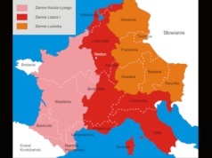 10 sierpnia 843 roku został zawarty traktat w Verdun