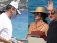 Jeff Bezos i Leonardo DiCaprio umacniają swą przyjaźń na wspólnych wakacjach. Aktor UKRYŁ twarz przed hiszpańskimi turystami
