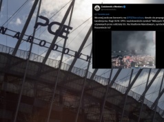 Banderowska flaga na Narodowym! Będzie zawiadomienie