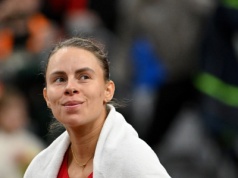 Turniej WTA w Cincinnati. Linette pokonała Sramkovą w drugiej rundzie