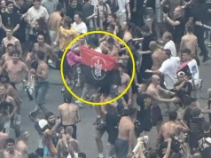 Kontrowersyjna flaga na Narodowym „skandaliczną zniewagą” Polaków? „Jestem naprawdę wściekły”