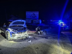Pościg za BMW w Przeworsku. 17-latek staranował dwa radiowozy
