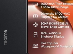 Świetny smartfon Realme GT 7 z 512 GB, 12 GB RAM, 7000 mAh, 120 Hz za 1999 zł zamiast 2999 zł