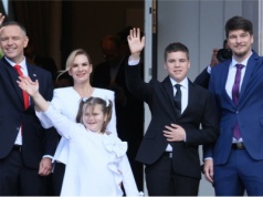 Prezydencka rodzina opanowała Belweder. W środku sporo się dzieje