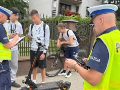 50 wykroczeń wśród użytkowników hulajnóg elektrycznych w jeden dzień