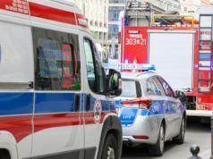 Wypadek na warszawskich Bielanach. Auto wjechało w grupę przechodniów.