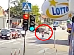 Strażak zginął na motocyklu. Film pokazuje kulisy wypadku
