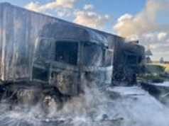 Płomienie i śmierć na A1. Koszmarny wypadek pod Pelplinem