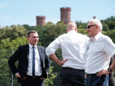 Kamieniec Ząbkowicki. Minister Sportu odwiedził miasto. Rozmowy o odbudowie infrastruktury po powodzi